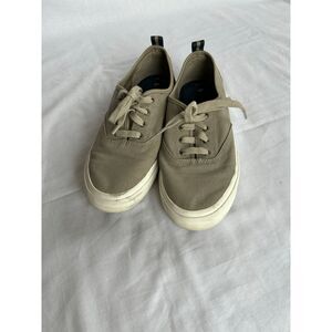 Women's Sperry Top Sider Beige/Gray Shoe, Size 10, Spring/Summer Shoe